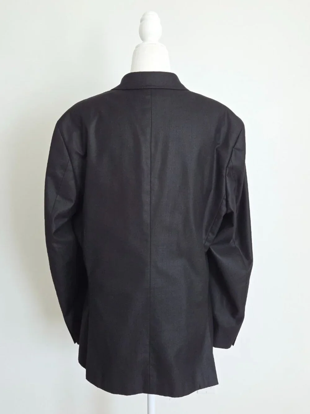 INC International‎ Concepts Mens Black Blazer Jacket Medium Structured Work